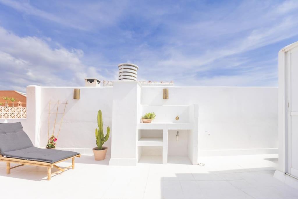 Downtown Flat With 46 Sqm Private Rooftop Terrace Malaga Exterior photo